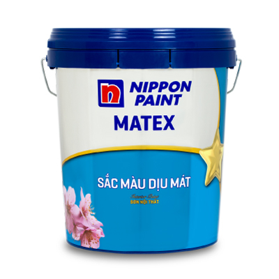 Sơn Nippon Matex Sắc Màu Dịu Mát (18L)